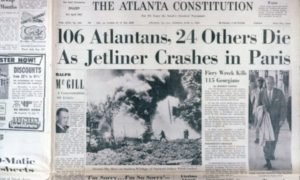 AJC Front Page - Orly Crash